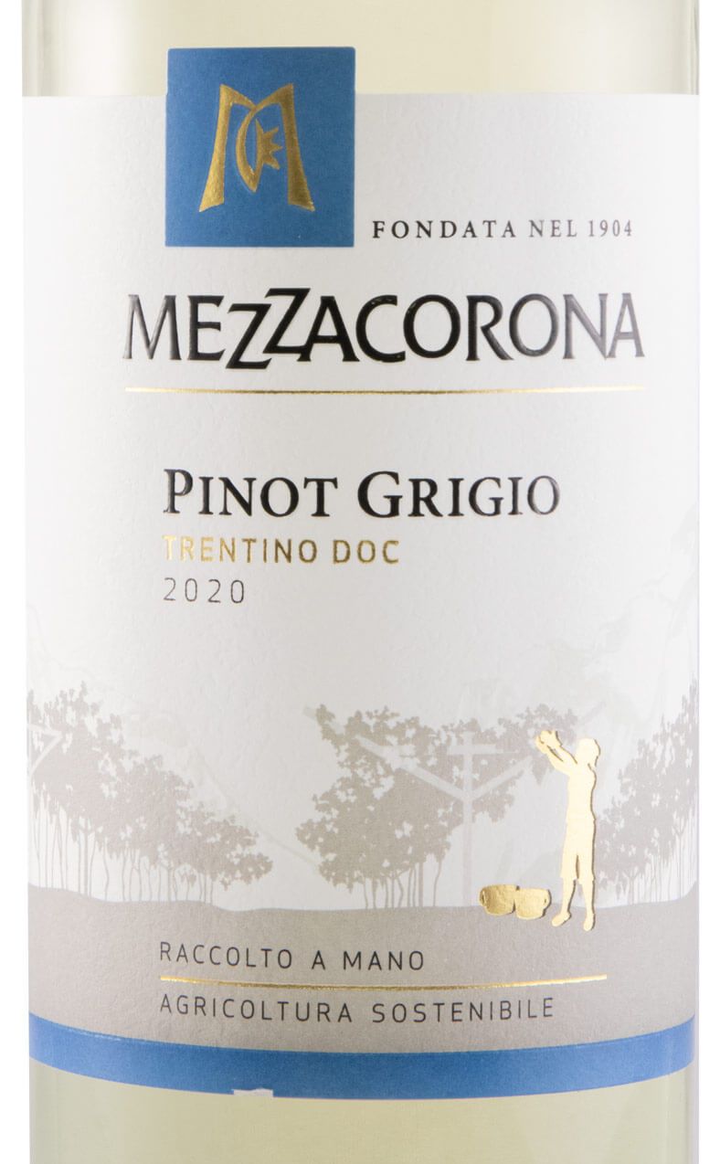 2020 Mezzacorona Pinot Grigio Trentino white