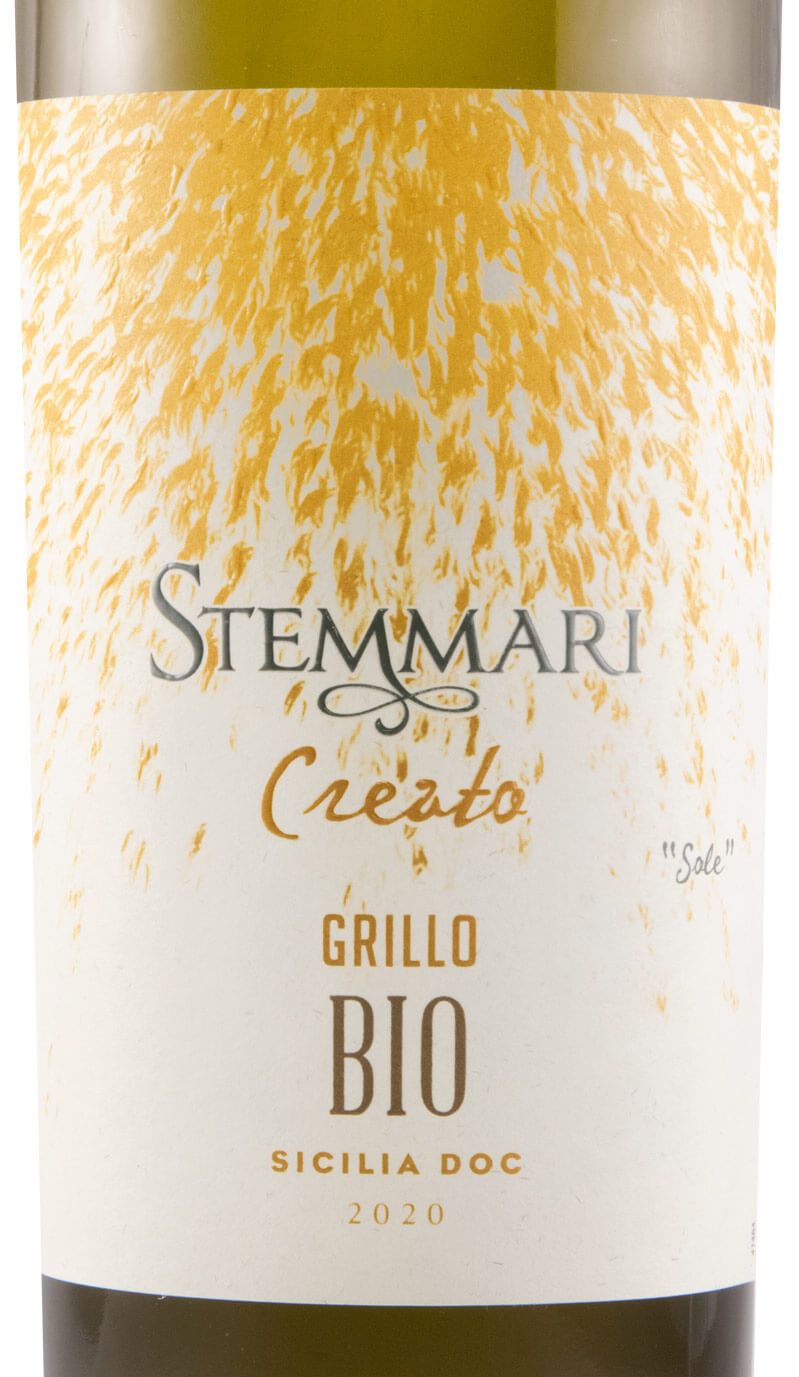 2020 Stemmari Grillo biológico branco