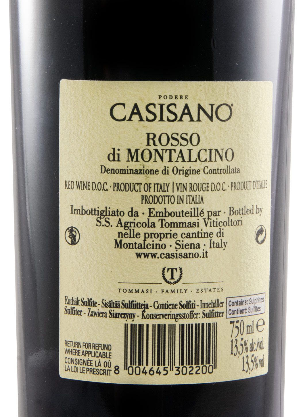 2019 Casisano Rosso di Montalcino tinto