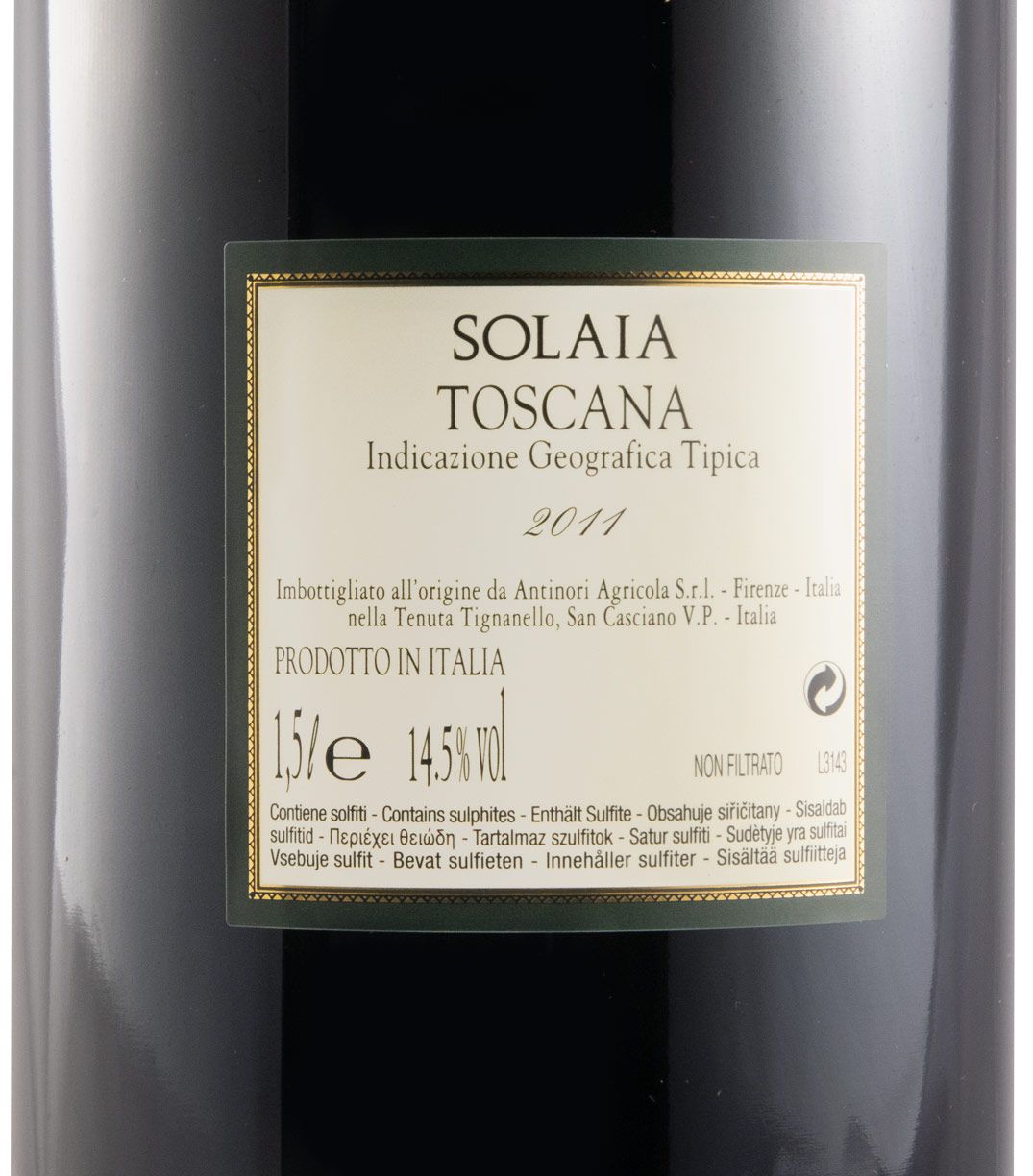 2011 Solaia tinto 1,5L