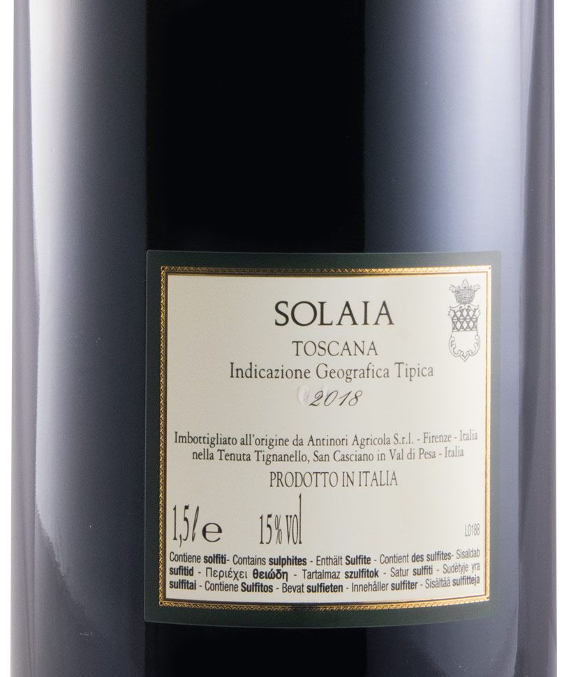 2018 Solaia red 1.5L