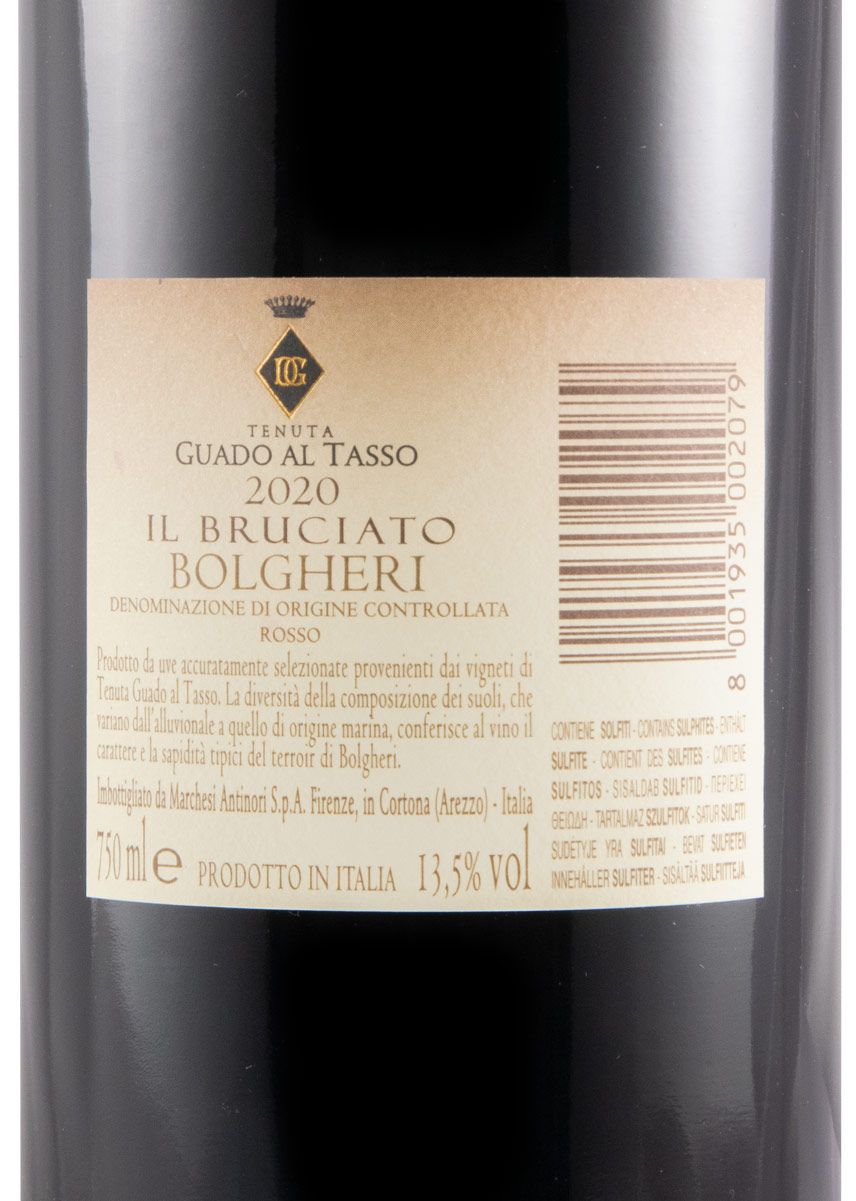2020 Tenuta Guado al Tasso Il Bruciato Bolgheri red