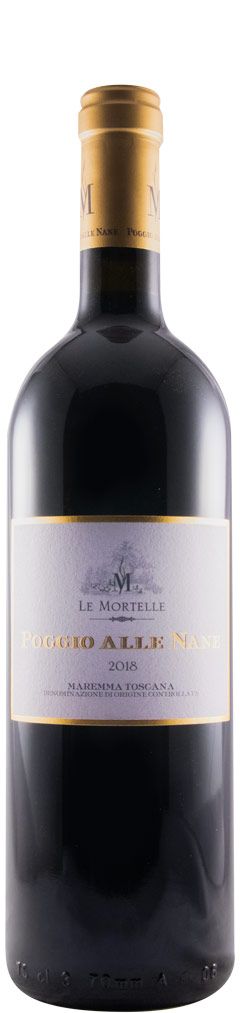2018 Le Mortelle Poggio alle Nane Maremma Toscana tinto