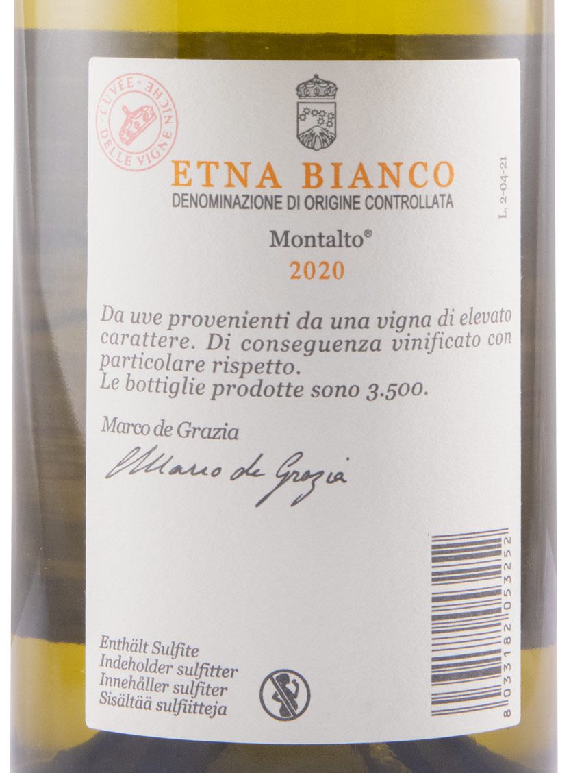 2020 Tenuta delle Terre Nere Etna Montalto Sicilia white