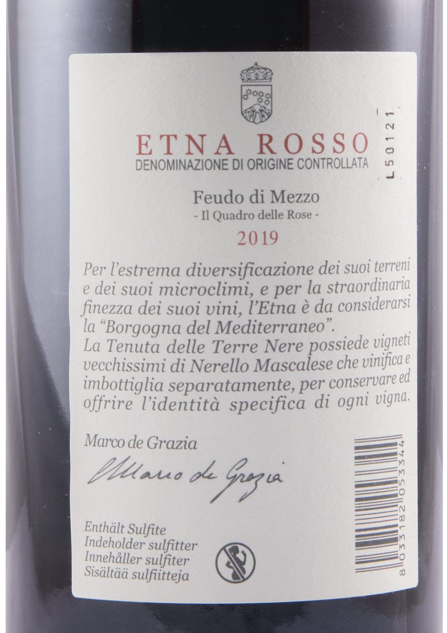2019 Tenuta delle Terre Nere Etna Feudo di Mezzo Sicilia tinto
