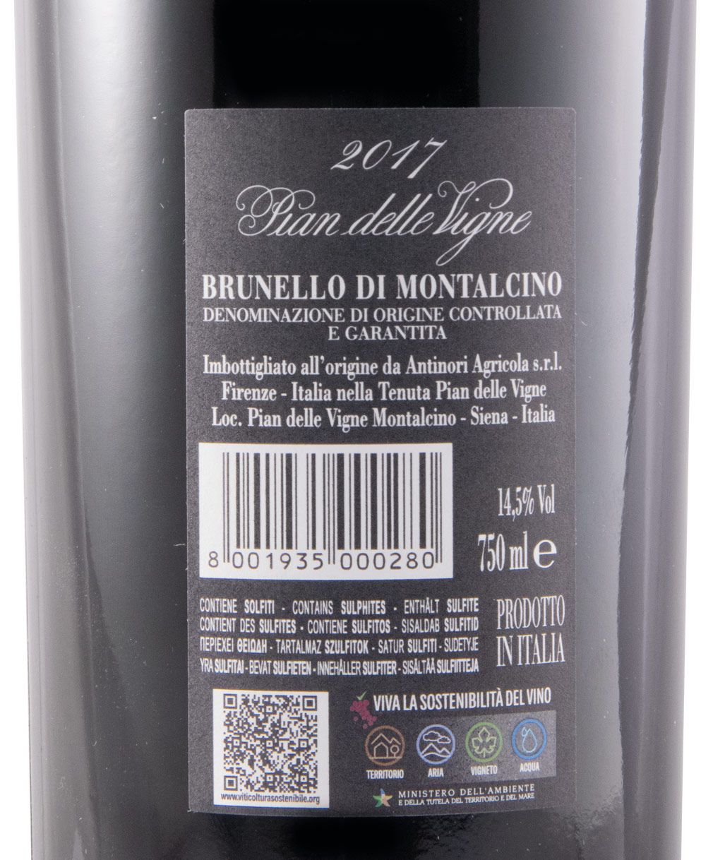 2017 Pian delle Vigne Brunello di Montalcino tinto