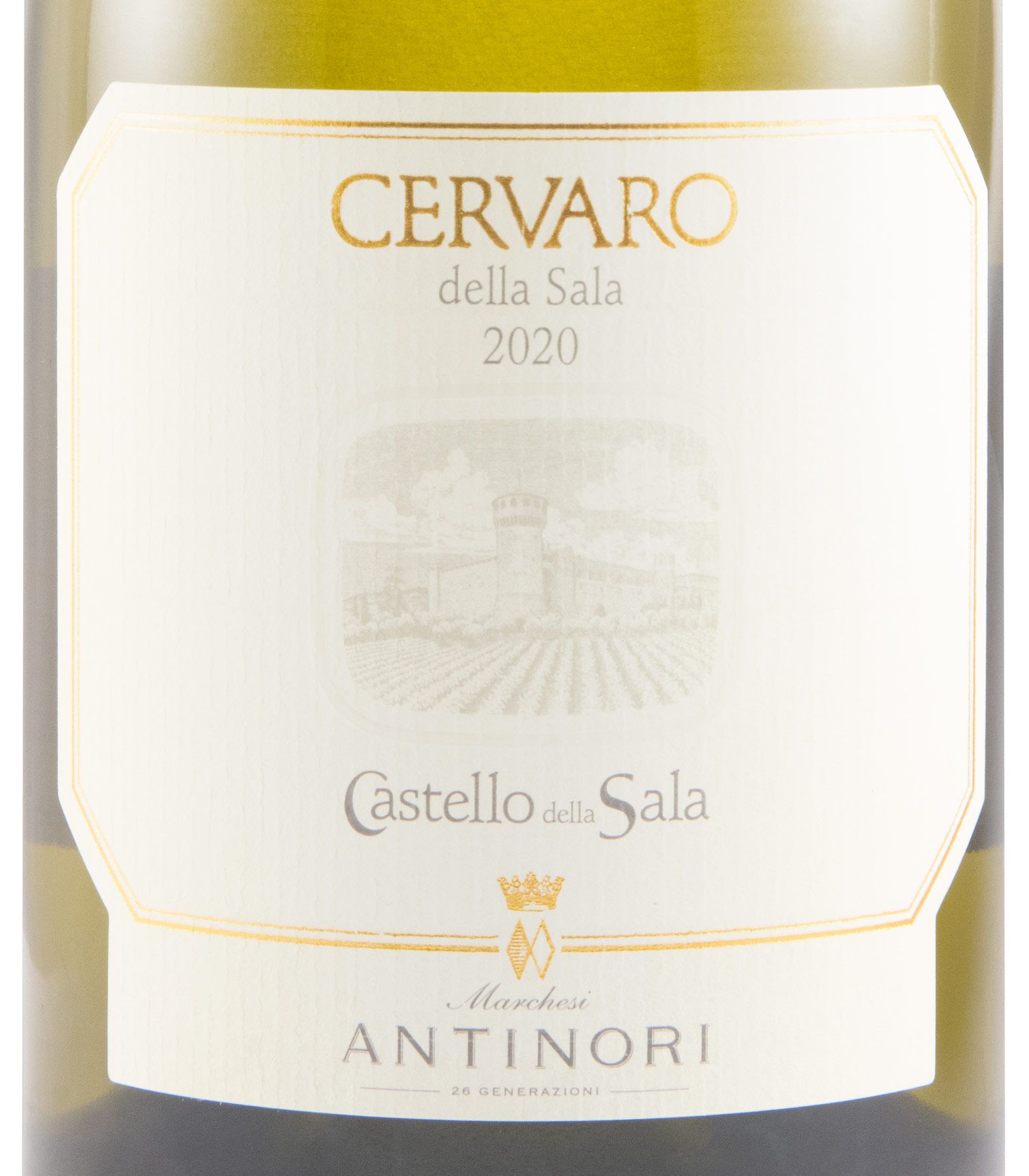 2020 Castello della Sala Cervaro della Sala white