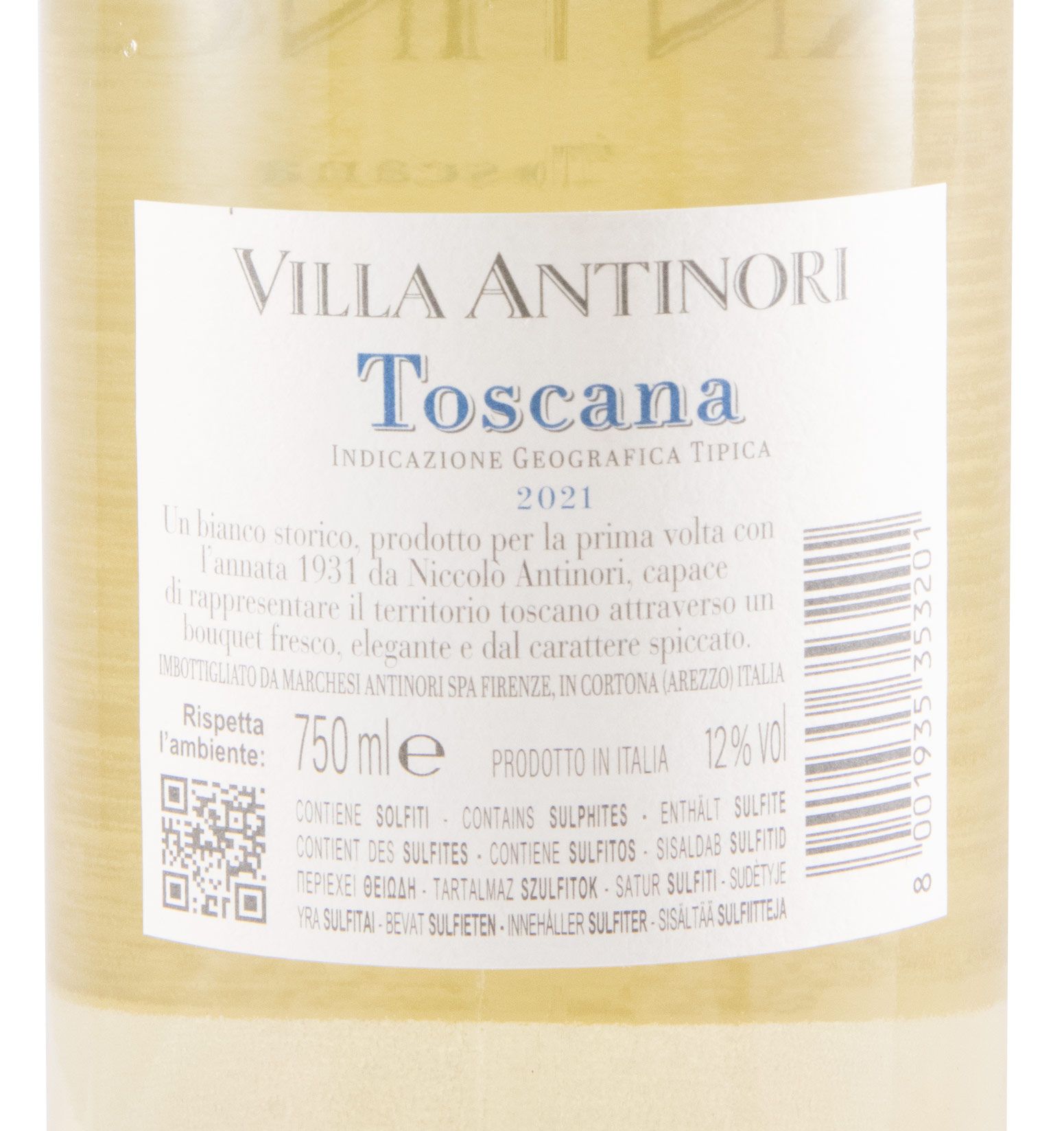 2021 Villa Antinori branco