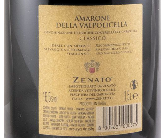 2017 Zenato Amarone della Valpolicella Classico tinto 1,5L