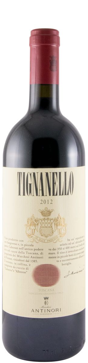 2012 Tignanello red