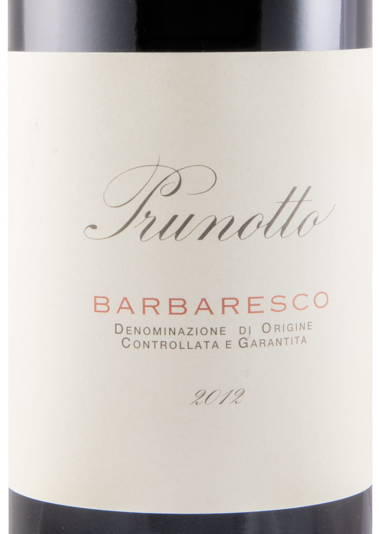 2012 Prunotto Barbaresco tinto