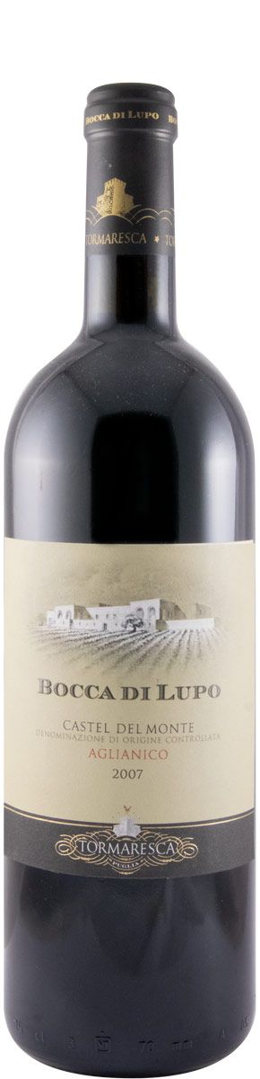 2007 Tormaresca Bocca di Lupo Aglianico Castel del Monte red