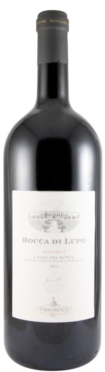 2012 Tormaresca Bocca di Lupo Aglianico Castel del Monte organic red 1.5L