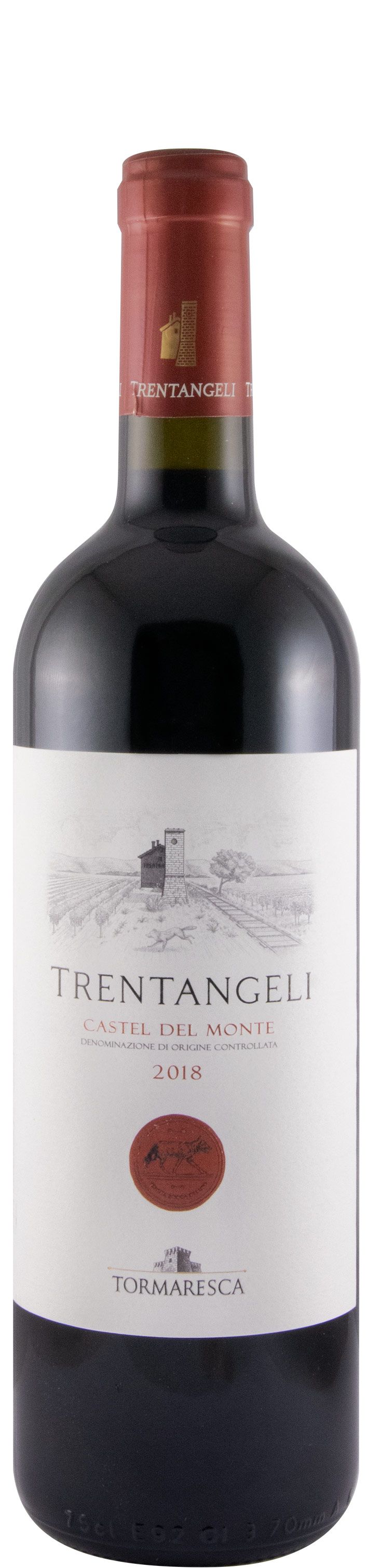 2018 Tormaresca Trentangeli Castel del Monte biológico tinto