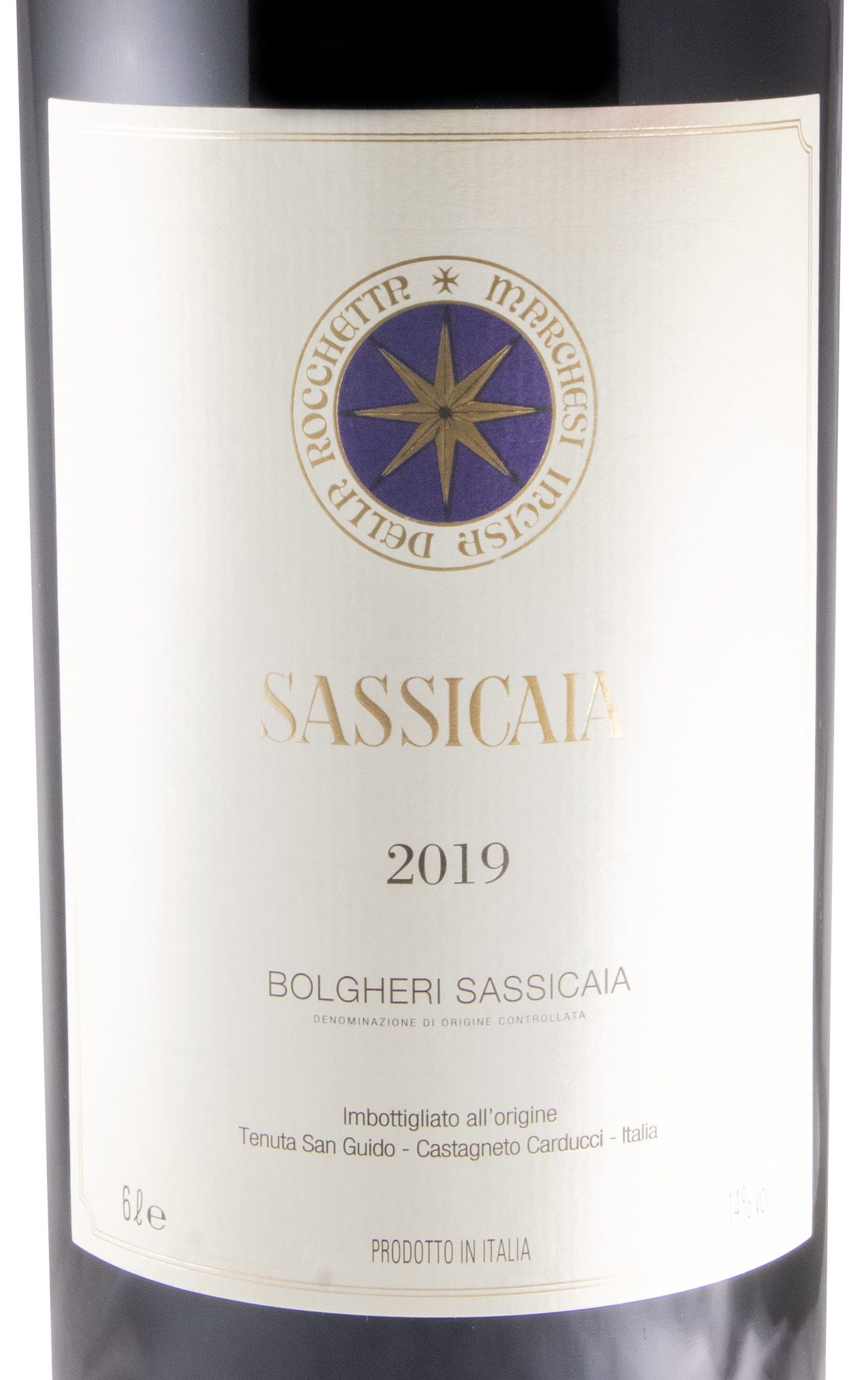 2019 Tenuta San Guido Sassicaia Bolgheri tinto 6L