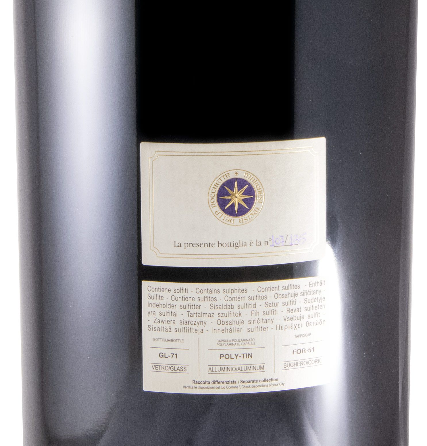 2019 Tenuta San Guido Sassicaia Bolgheri tinto 6L
