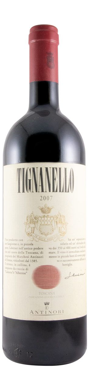 2007 Tignanello red