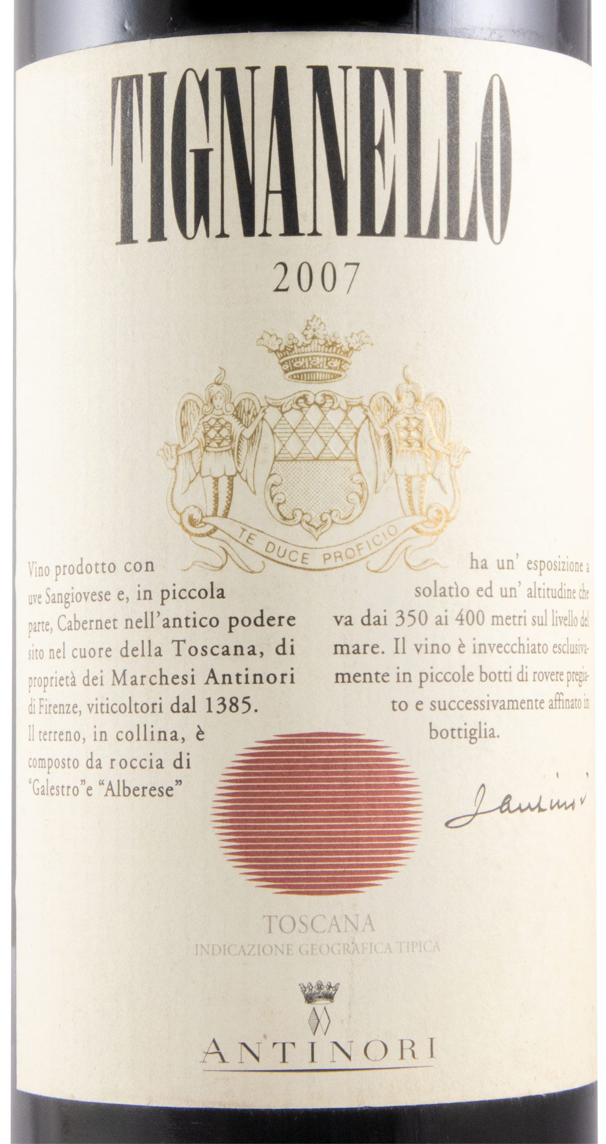 2007 Tignanello red