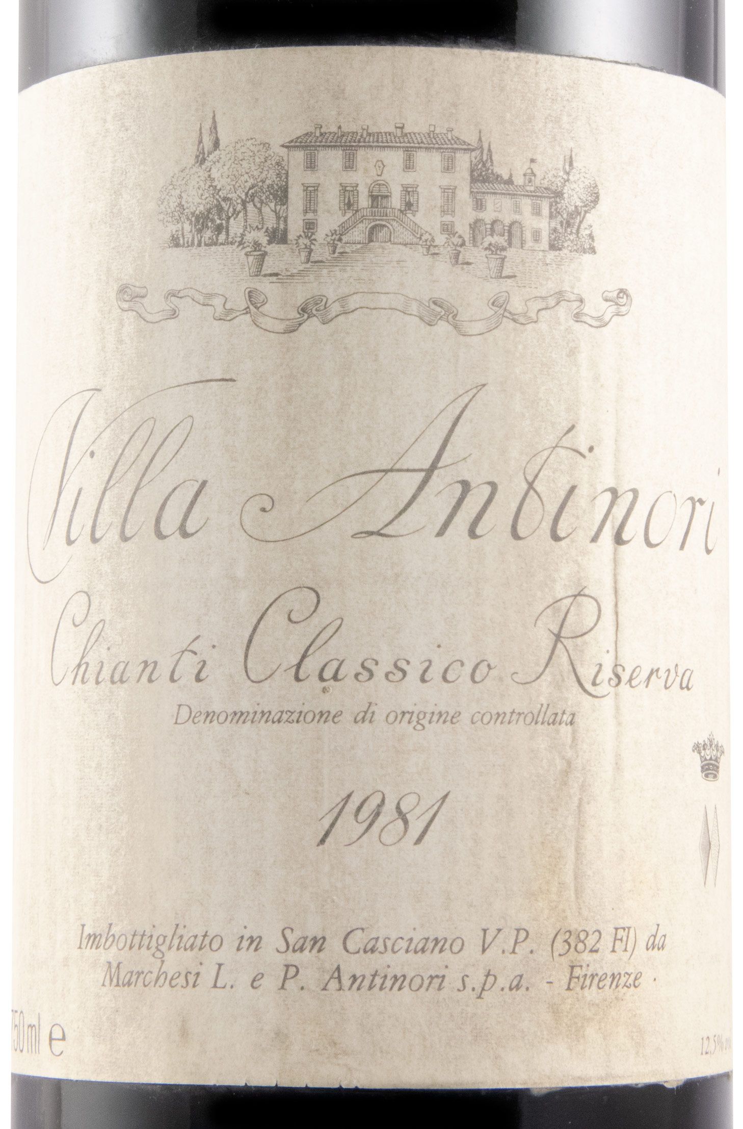 1981 Villa Antinori Chianti Classico Riserva tinto