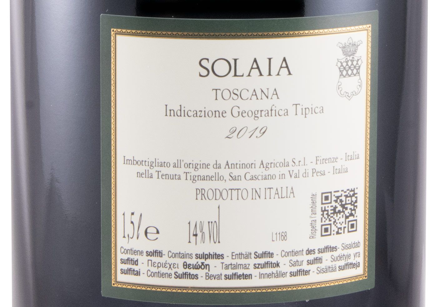 2019 Solaia tinto 1,5L
