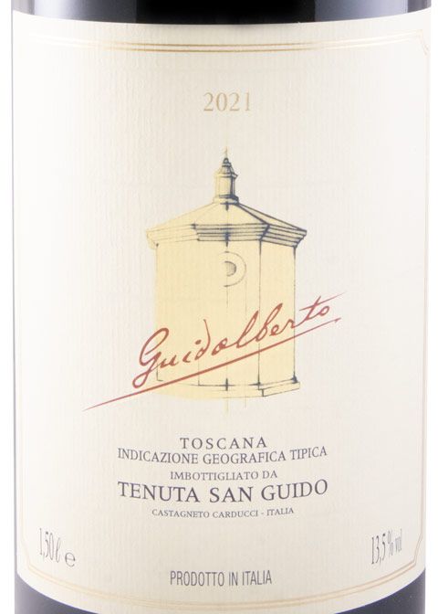 2021 Tenuta San Guido Guidalberto Toscana tinto 1,5L