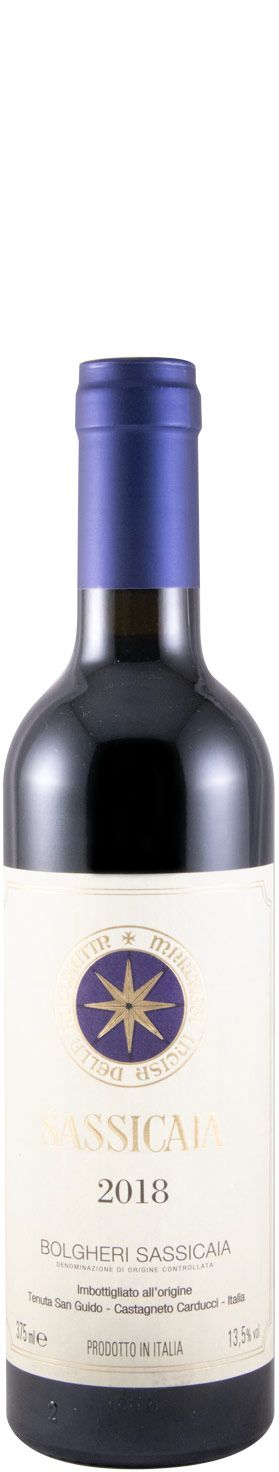 2018 Tenuta San Guido Sassicaia Bolgheri tinto 37,5cl