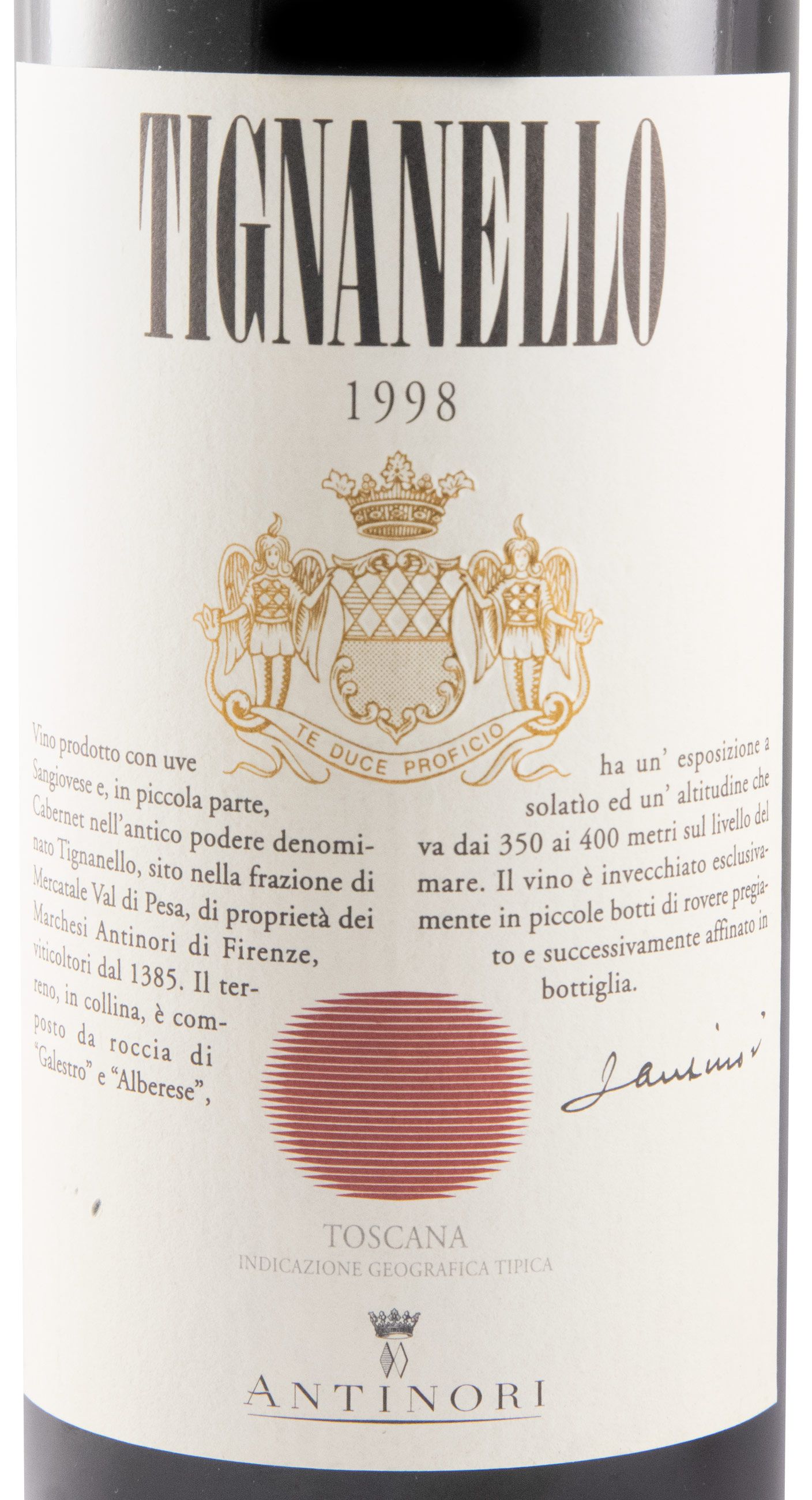 1998 Tignanello red