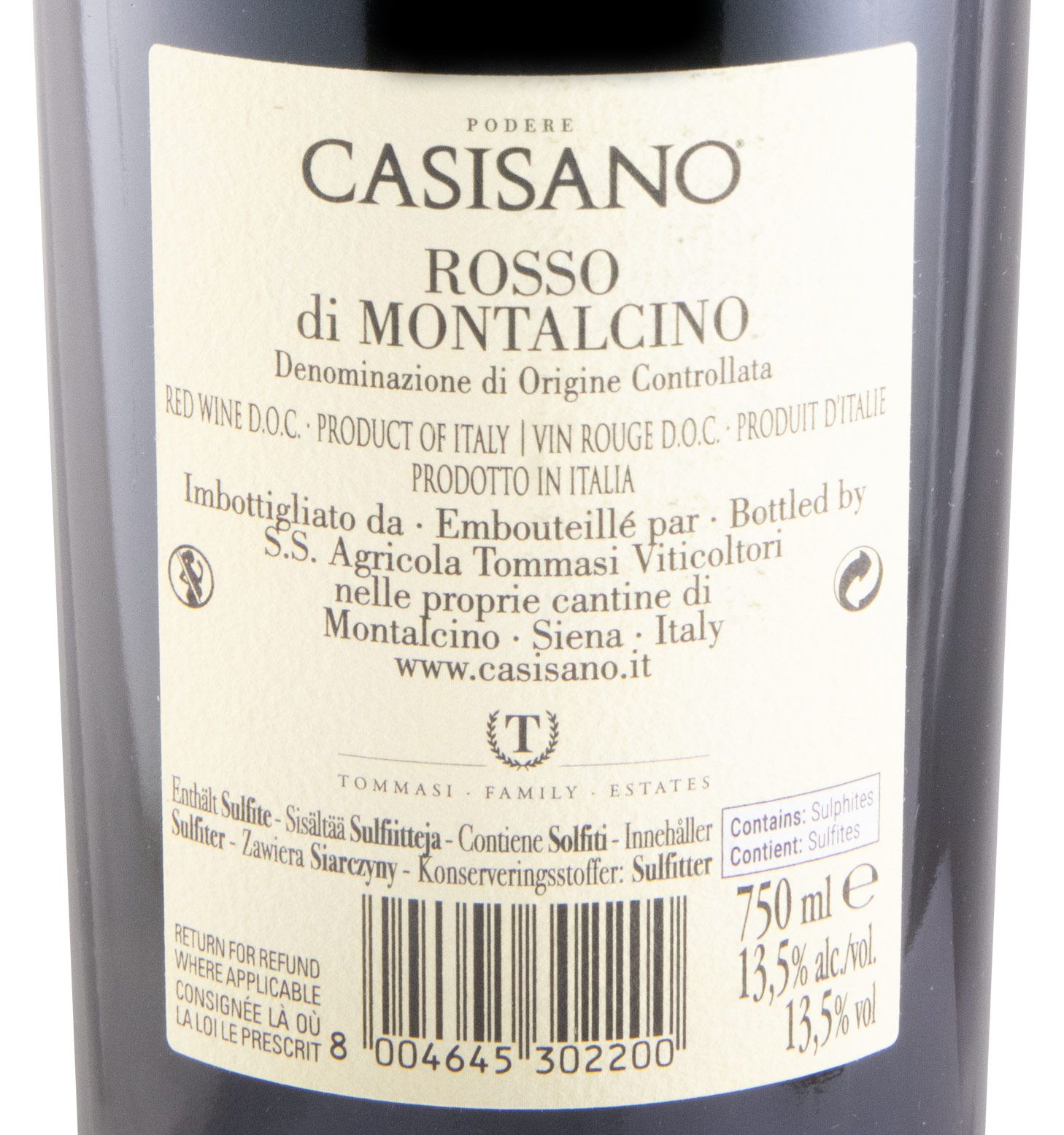2021 Casisano Rosso di Montalcino tinto
