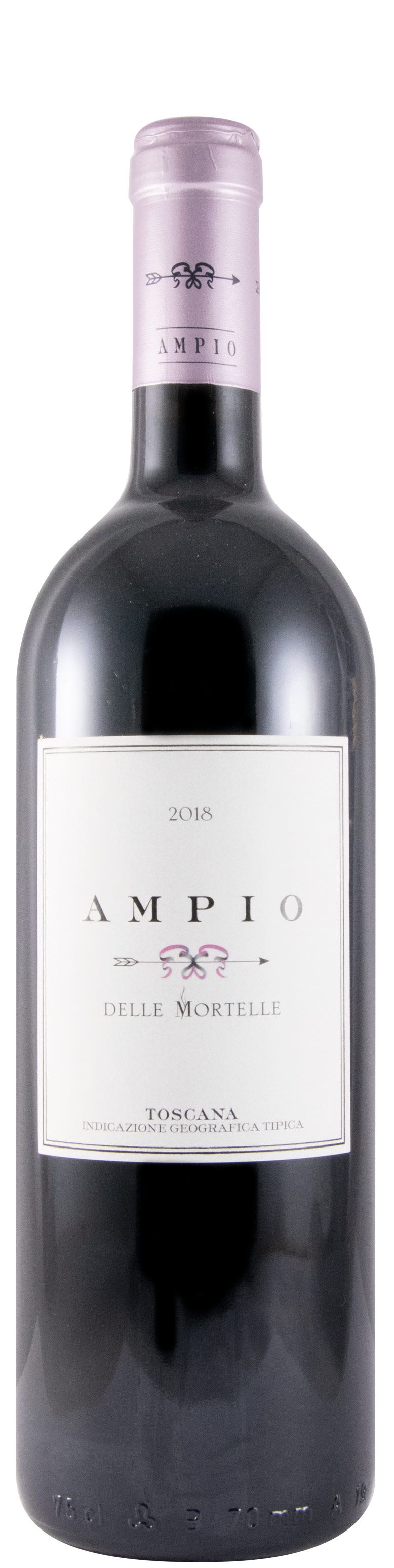 2018 Ampio delle Mortelle tinto
