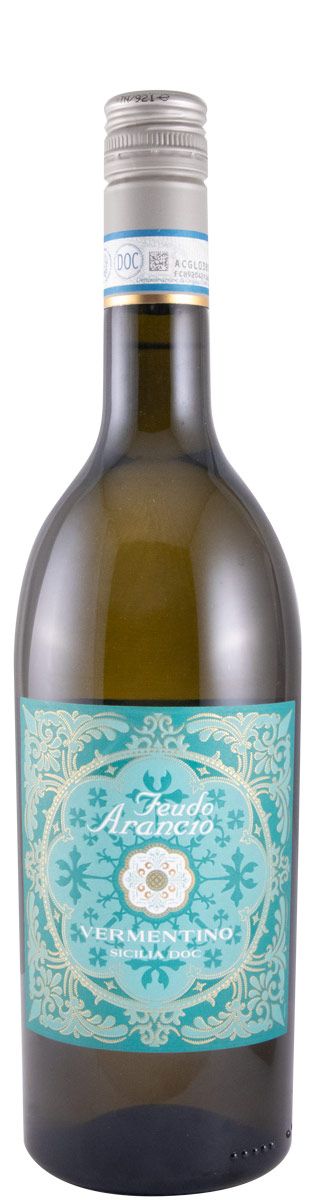 2021 Feudo Arancio Vermentino branco (rótulo danificado)