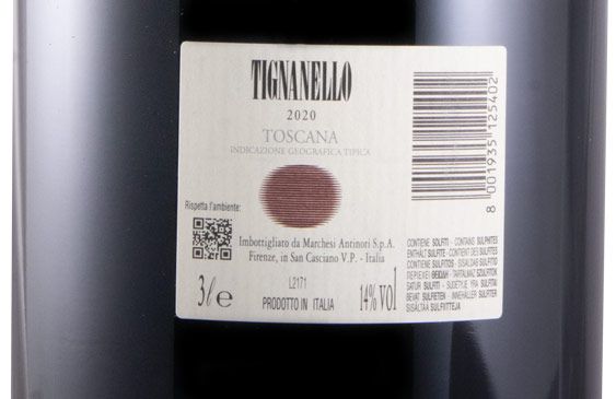 2020 Tignanello red 3L