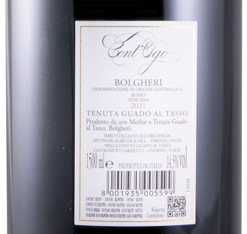2021 Tenuta Guado al Tasso Cont'Ugo Bolgheri red 1.5L