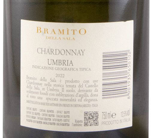 2022 Castello della Sala Bramìto della Sala Chardonnay branco