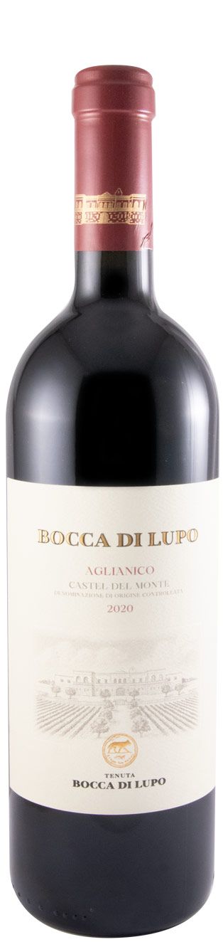 2020 Tormaresca Bocca di Lupo Aglianico Castel del Monte biológico tinto