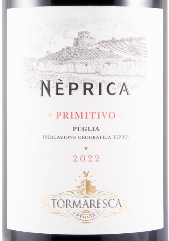 2022 Tormaresca Nèprica Primitivo tinto