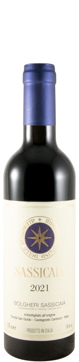 2021 Tenuta San Guido Sassicaia Bolgheri red 37.5cl