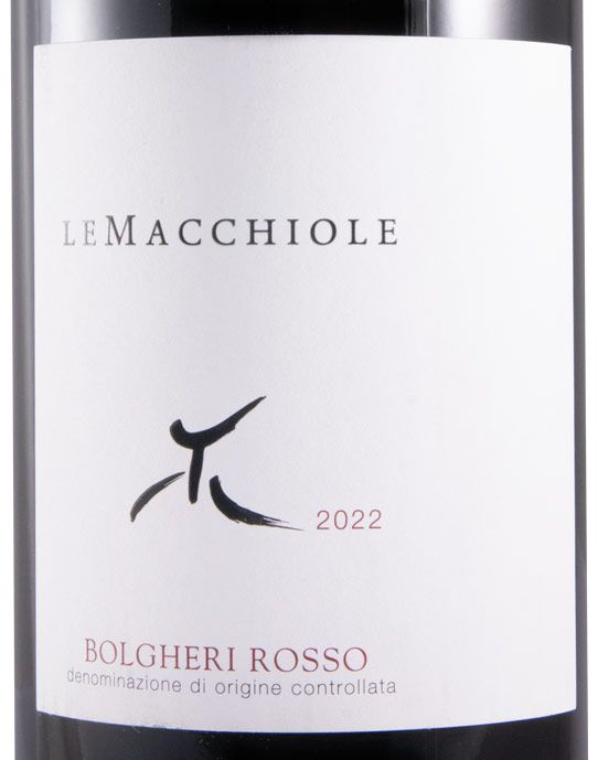 2022 Le Macchiole Bolgheri tinto 1,5L