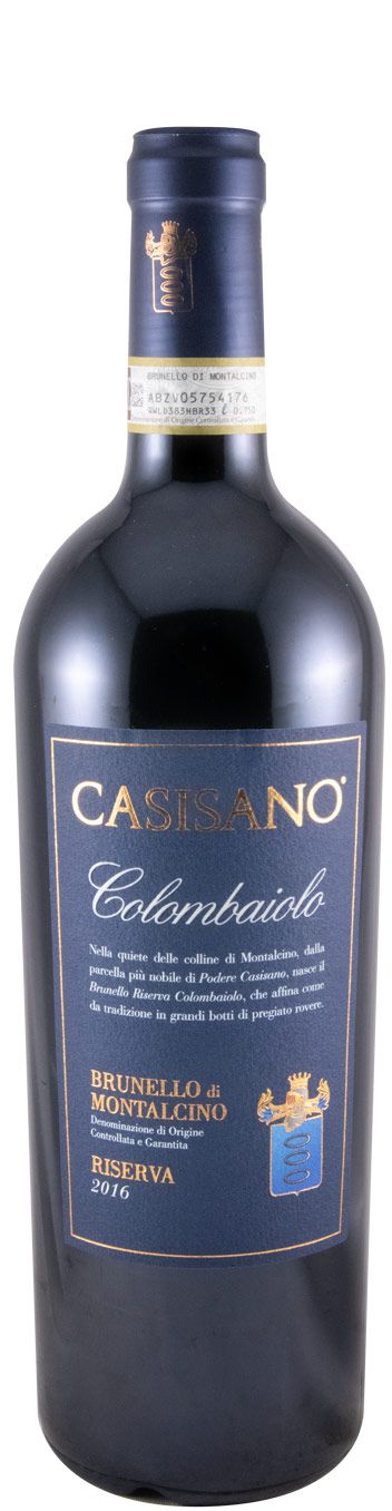 2016 Casisano Colombaiolo Brunello di Montalcino Riserva tinto