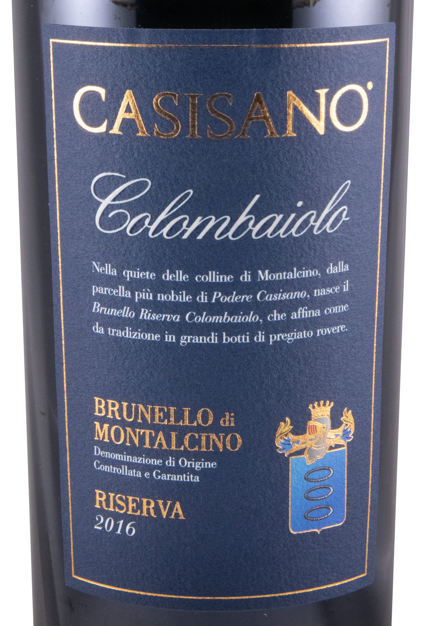 2016 Casisano Colombaiolo Brunello di Montalcino Riserva tinto