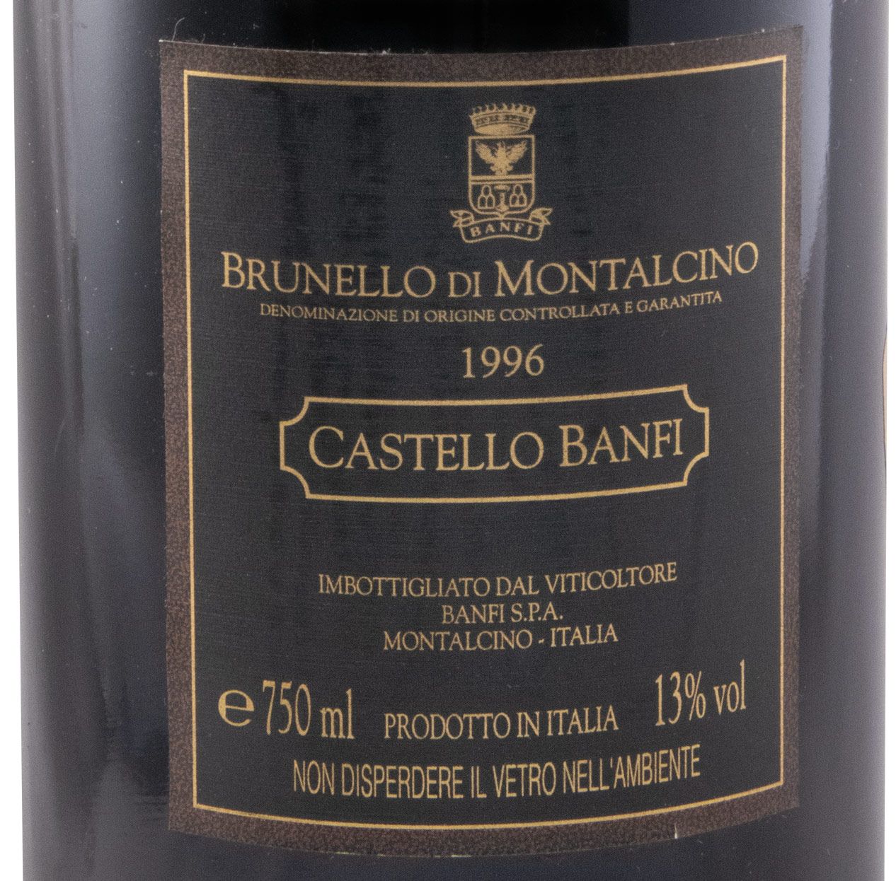 1996 Castello Banfi Brunello di Montalcino tinto