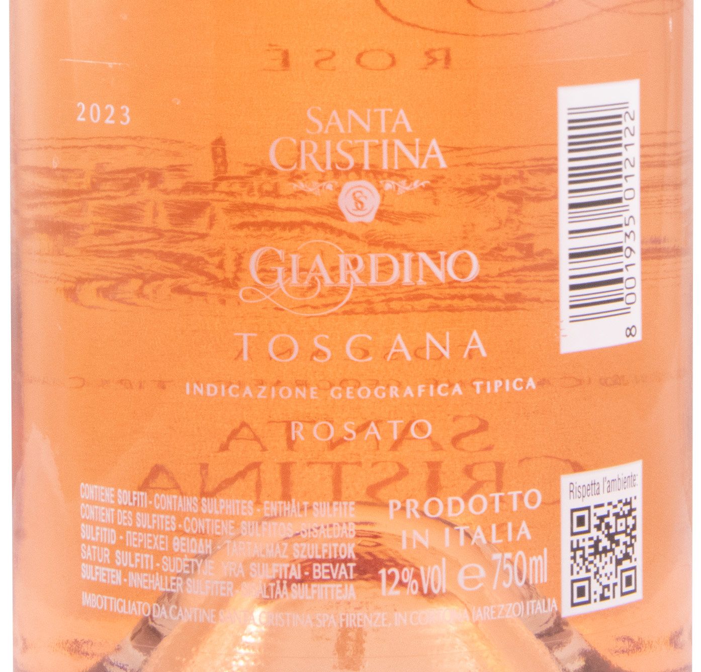 2023 Santa Cristina Giardino rosé