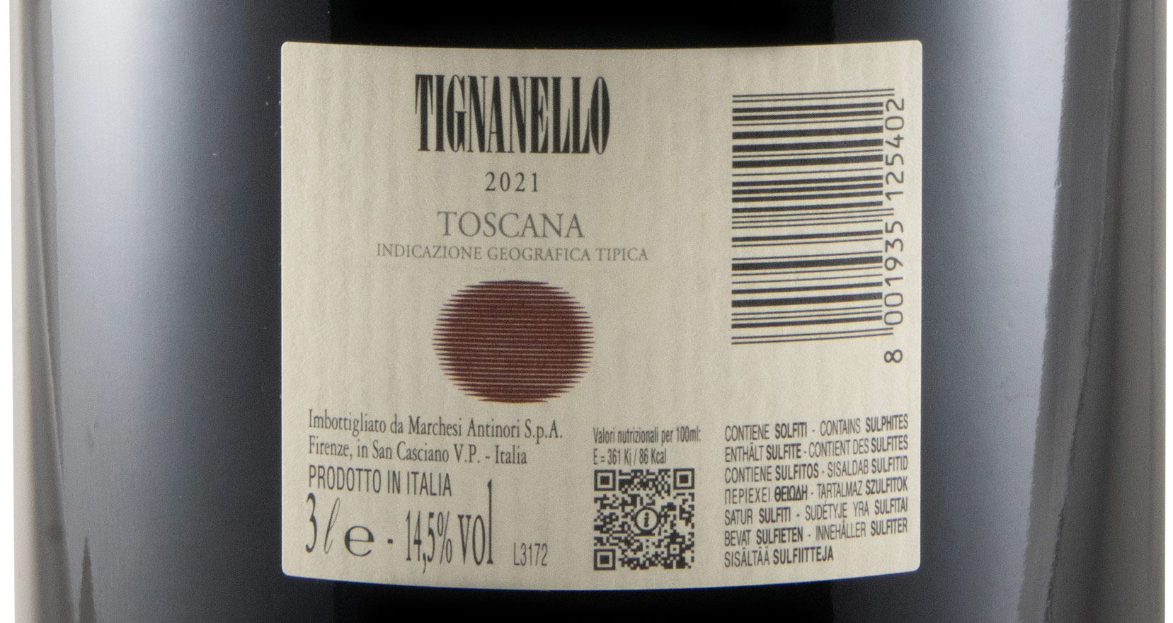 2021 Tignanello red 3L