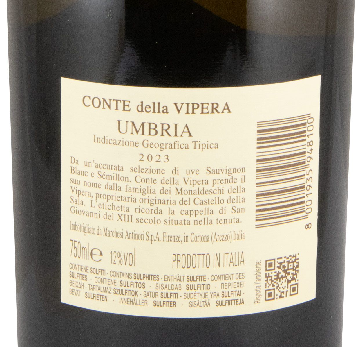 2023 Castello della Sala Conte della Vipera branco