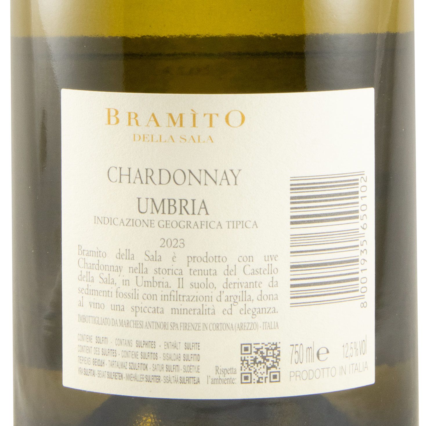 2023 Castello della Sala Bramìto della Sala Chardonnay branco