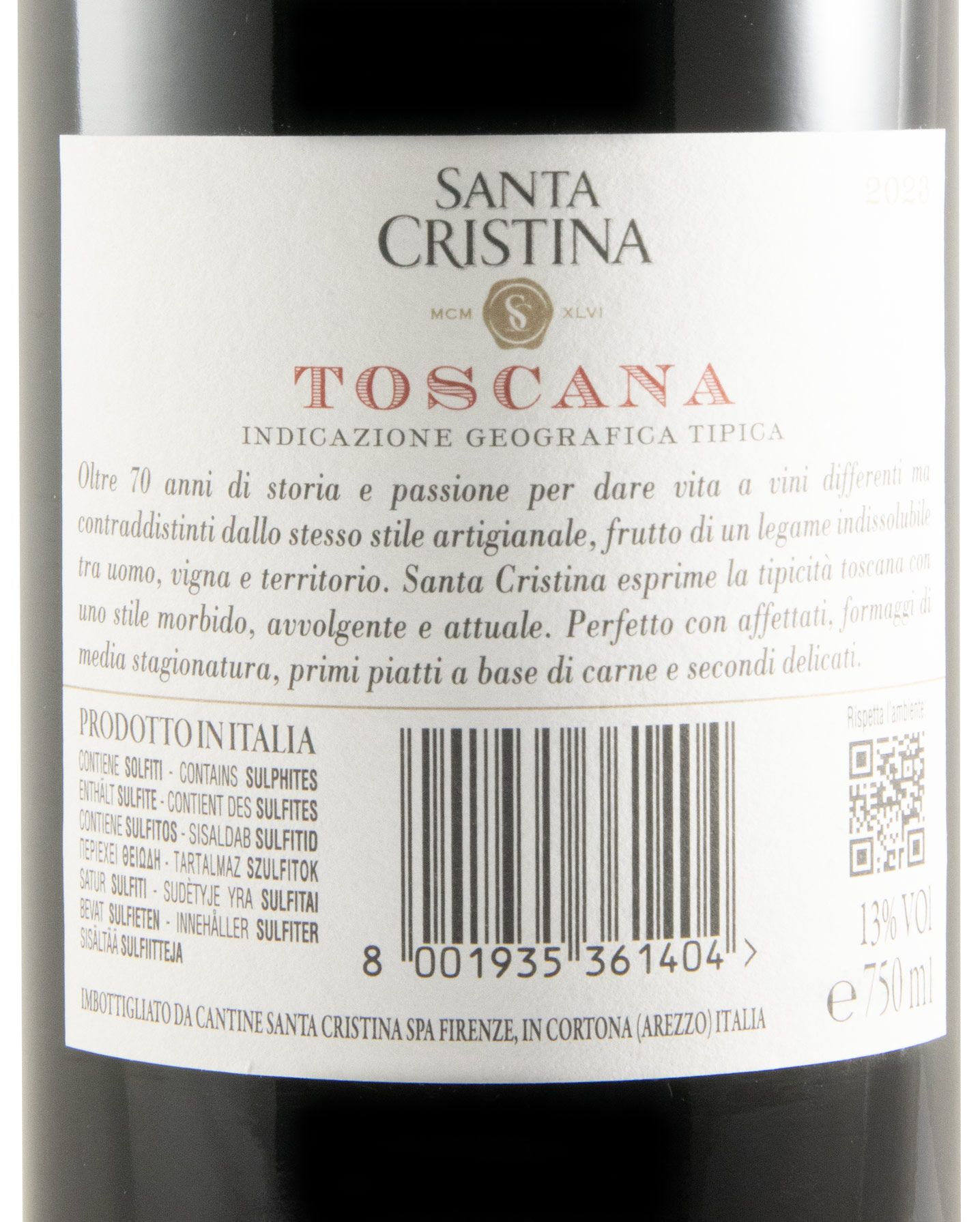 2023 Santa Cristina tinto