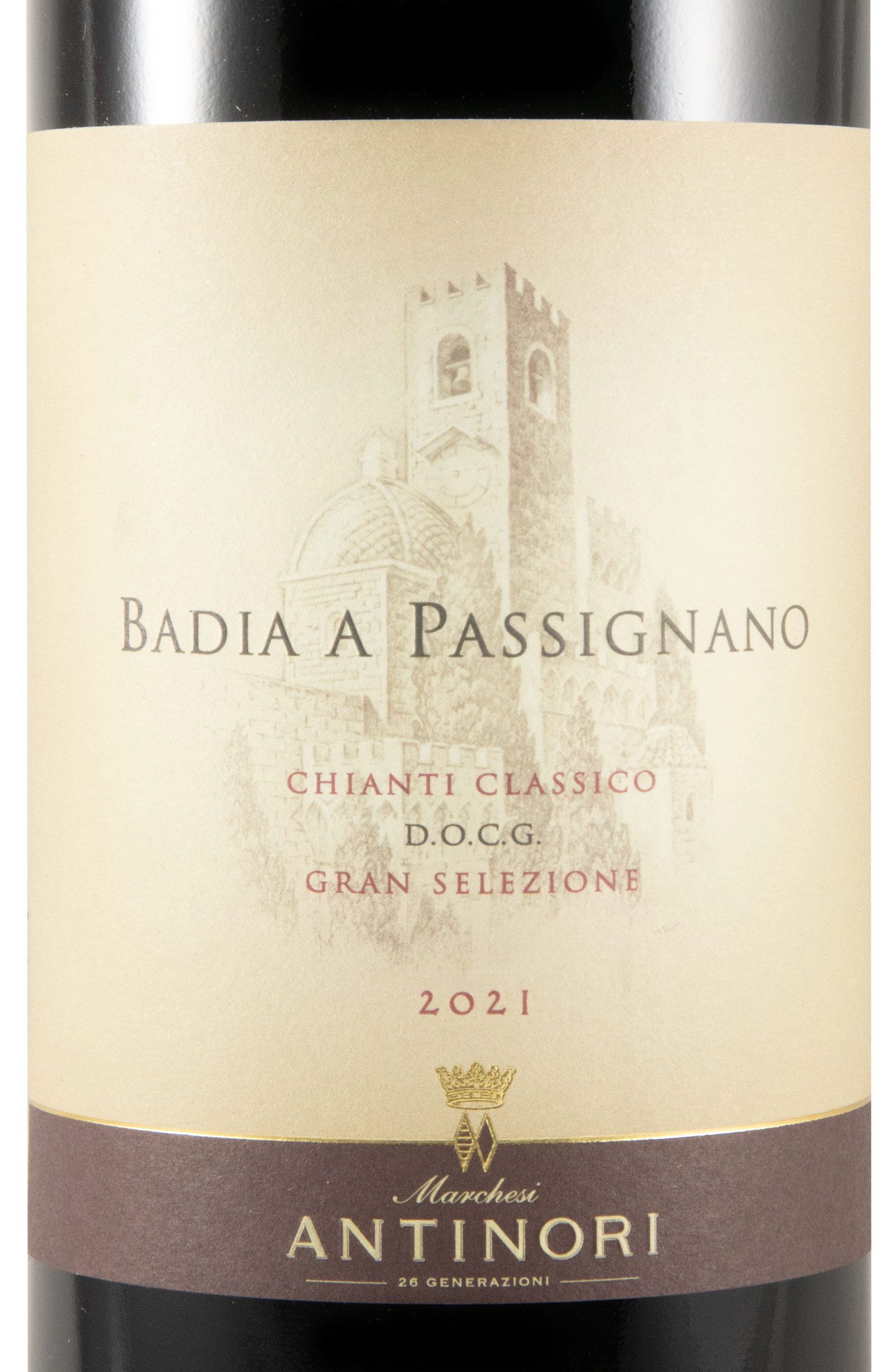 2021 Badia a Passignano Chianti Classico Gran Selezione tinto