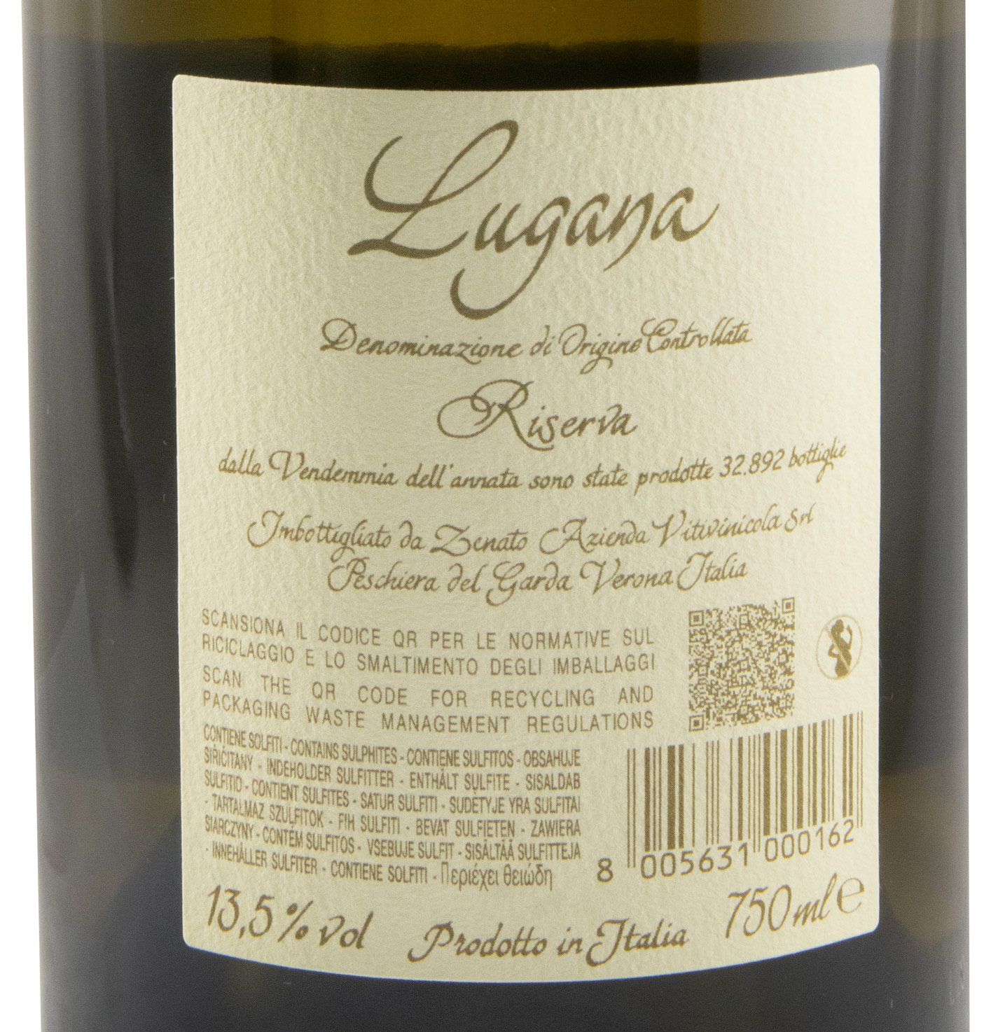2021 Zenato Lugana Riserva Sergio Zenato branco