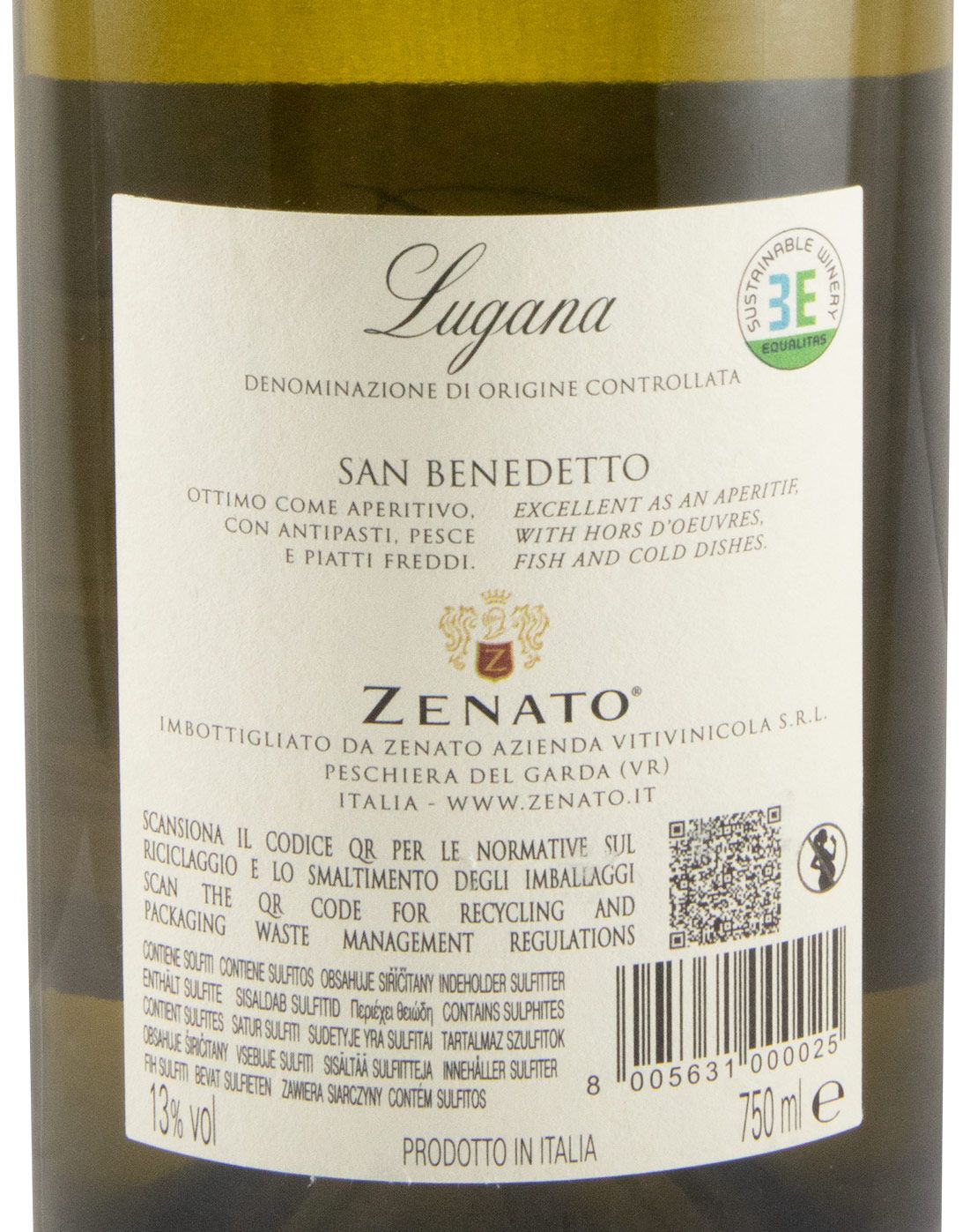 2023 Zenato San Benedetto Lugana branco