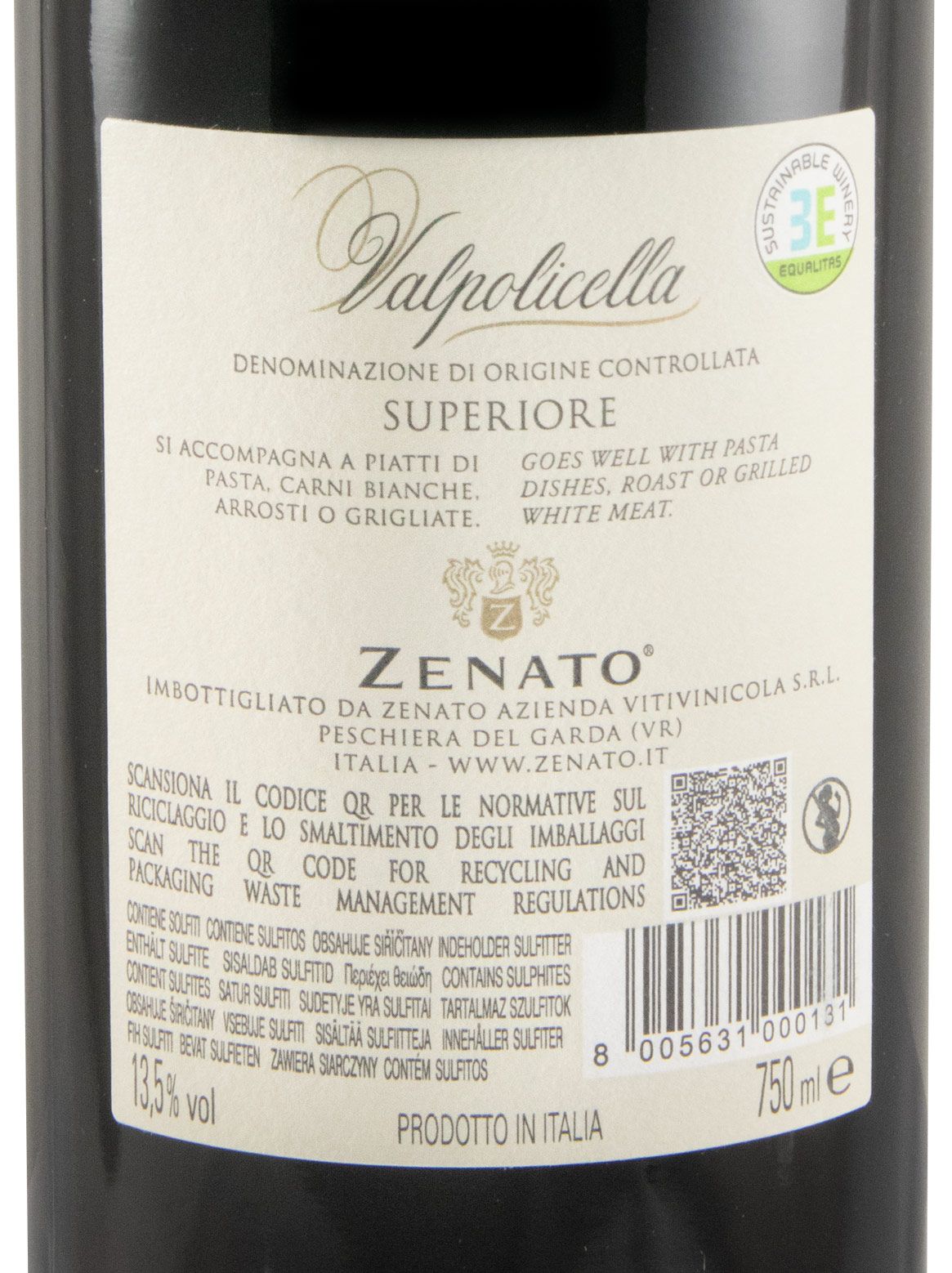 2021 Zenato Valpolicella Superiore tinto