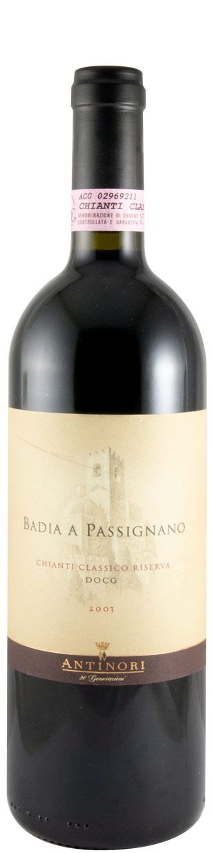 2003 Badia a Passignano Chianti Classico Riserva tinto